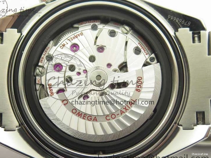 0117 Durable Planet Ocean Professional Ceramic Bezel 45.5mm 1:1 VSF Best Edition Orange Markers on SS Bracelet A8500 Super Clone 8052